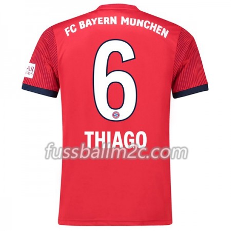 Fußballtrikots FC Bayern München Thiago 6 Heim Trikotsatz 2018-2019